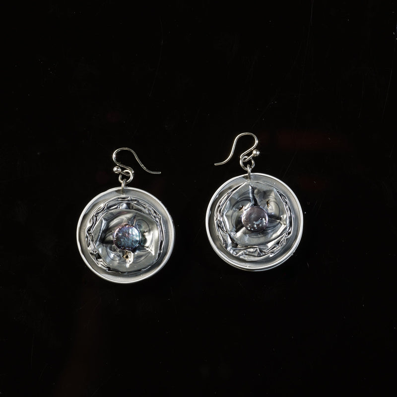 Titanium Piccolo Macchiato Earrings